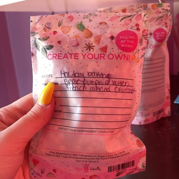 Pink zebra sprinkles - Picture 2 of 2